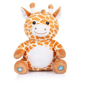 Chipolino Pluche Baby Nachtlamp Knuffelgiraf met Muziek & Licht