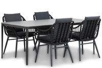 Coco Leonardo/Gianna 180 cm dining tuinset 5-delig