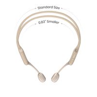 Shokz OpenRun Pro Hoofdtelefoons Draadloos oorhaak Sporten Bluetooth Beige - thumbnail