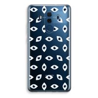 Eyes pattern: Huawei Mate 10 Pro Transparant Hoesje - thumbnail