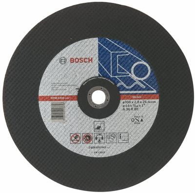 Bosch Accessories 2608600543 2608600543 Doorslijpschijf recht 355 mm 1 stuk(s) Staal