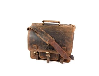 KICK 2 vaks heren werktas laptoptas 13 inch bruin