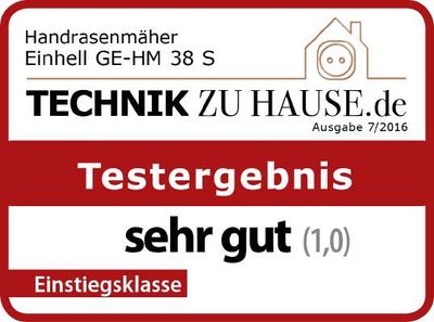 Einhell GE-HM 38 S Kooimesmaaier Handmatig Snijbreedte max. 38 cm Geschikt voor 250 m²