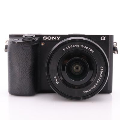 Sony A6300 zwart + SEL 16-50mm F/3.5-5.6 OSS occasion