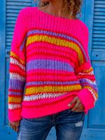 Garen/Wol Garen losmaken Casual Trui