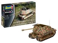 Revell 03292 Marder I – 7,5cm Pa.K. 40 (Sf.) auf FCM 36(f) 1:35 Schaal Ongebouwd/Ongelakt Plastic Model Kit