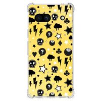 Extreme Case Google Pixel 7A Punk Geel