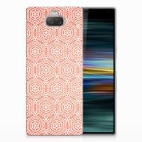 Sony Xperia 10 Plus TPU bumper Pattern Orange