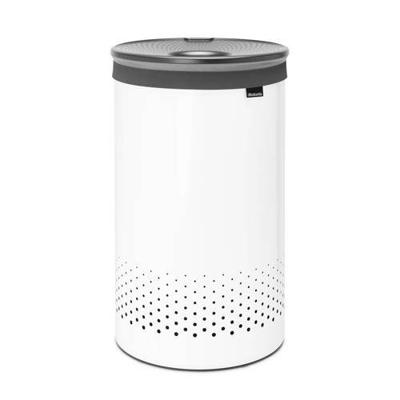 Brabantia wasbox (60 liter) Wit/Donkergrijs Brabantia wasbox (60 liter) Wit/Donkergrijs
