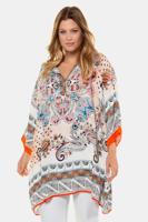 Ulla Popken Tuniek, oversized, paisleydessin, 3/4 mouwen - Grote Maten