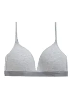 Meisjes tiener BH Organic 31962 - Eerst Bh - Kinder Bh - Kleine maten bh - 75B - Grijs - 75B - 75B - 75B