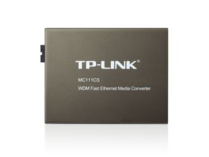 TP-LINK MC111CS netwerk media converter 1000 Mbit/s 1550 nm Single-mode Zwart