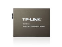 TP-LINK MC111CS netwerk media converter 1000 Mbit/s 1550 nm Single-mode Zwart - thumbnail