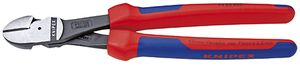 Knipex Kracht-zijsnijtang zwart geatramenteerd met meer-componentengrepen 250 mm - 7402250