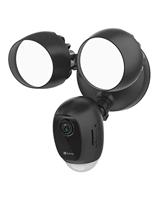EZVIZ 1080p FHD Floodlight, Buiten Bewakingscamera met 2000 Lumen Verlichting, Tweeweg audio, 25m Nachtzicht, PIR Bewegingsdetectie, LC1C zwart