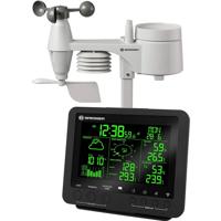 Bresser Optics 7002520CM3000 digitale weerstation Zwart, Wit LED Batterij/Accu