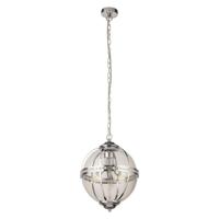 Searchlight Klassieke hanglamp Coronet chroom 44213-3CC