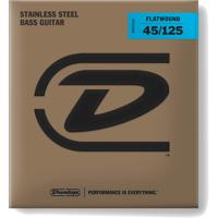 Dunlop DBFS45125 Flatwound Long Scale 45-125 voor 5-snarige basgitaar
