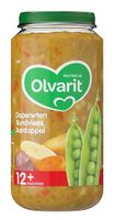 Olvarit Doperwten rundvlees aardappels 12M11 (250 gr) - thumbnail