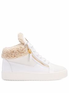 Giuseppe Zanotti baskets Kriss en cuir - Blanc