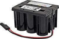 Loodaccu 12V 2.5Ah EnerSys Hawker Cyclon F2x3 0819-0024 Piombo-AGM L x H x D 114 x 89 x 70 mm lange kabel