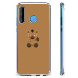 Huawei P30 Lite Stevig Bumper Hoesje Baby Hyena