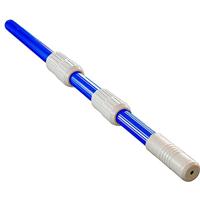 Edp 81002 telescoopstang Ø 41 mm handvat 3 delen 1,20 m (gevouwen 1,3 m) met aluminium buis 0,30 mm