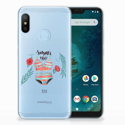 Xiaomi Mi A2 Lite Telefoonhoesje met Naam Boho Summer