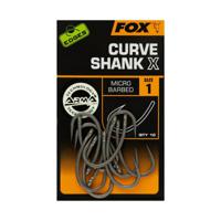 Fox Edges Curve Shank X 10st. Size 4 - thumbnail