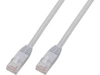 Digitus DK-1511-050F/WH RJ45 Netwerkkabel, patchkabel CAT 5e U/UTP 5.00 m Wit Verdraaide paren 1 stuk(s)