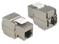 DeLOCK Keystone Module RJ45 jack > LSA Cat.6 keystone module