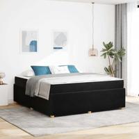 vidaXL Fluwelen Bedframe - Moderne Bedden voor een Strakke Slaapkamer met Schuim Matras. Stijlvolle Frames, Rechthoekig Ontwerp voor een Luxe Slaapomgeving. Minimalistisch met een Zachte Aanraking.
