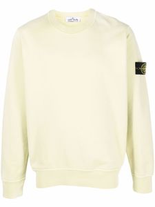 Stone Island sweat à patch Compass - Jaune