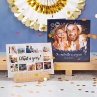 Fotokaart panorama staand met ronde hoeken