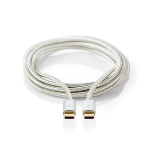 Nedis USB 2.0 Kabel Voor Synchroniseren, Laden en AV-ondersteuning | USB-C© Male Naar USB-C© Mal