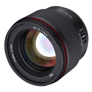 Samyang 75mm f/1.8 AF Fujifilm X-mount objectief