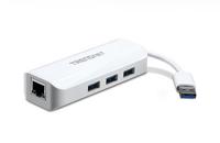 TrendNet USB 2.0 Adapter [1x - 1x ] TU3-ETGH3 0.10 m - thumbnail