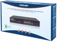 Intellinet 561167 netwerk-switch Managed Gigabit Ethernet (10/100/1000) Power over Ethernet (PoE) Zwart