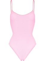 Hunza G maillot de bain Pamela à effet froissé - Rose - thumbnail