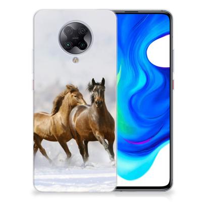 Xiaomi Poco F2 Pro TPU Hoesje Paarden