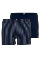 Ceceba Boxershorts voor heren, verpakking van 2 stuks, Blau (Marineblauw - rood 2550), XXXXX-Large (Manufacturer Size : 12)