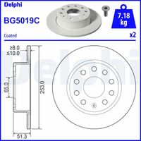 Remschijf BG5019C