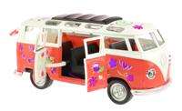 Toi Toys Flower Power bus rood 18 cm