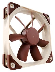 Noctua NF-S12A PWM koelsysteem voor computers Computer behuizing Ventilator 12 cm Beige, Bruin