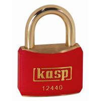 Kasp K12440REDA1 Hangslot 40 mm Gelijksluitend Goud-geel Sleutelslot