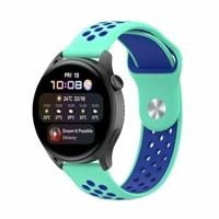 By Qubix - Sport Edition - Mintgroen + blauw - Compatible met Xiaomi Redmi Watch 5 Active/Redmi Watch 5 Lite - Compatible Xiaomi bandje
