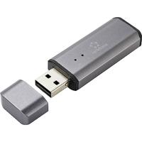 Renkforce RF-UHA-300 Koptelefoonversterker Grijs (mat)