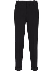 Balmain pantalon fuselé à coupe courte - Noir