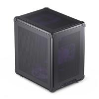 Jonsbo C6 Black Micro-tower PC-behuizing, Gaming-behuizing Zwart