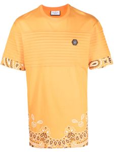 Philipp Plein t-shirt imprimé à manches courtes - Orange